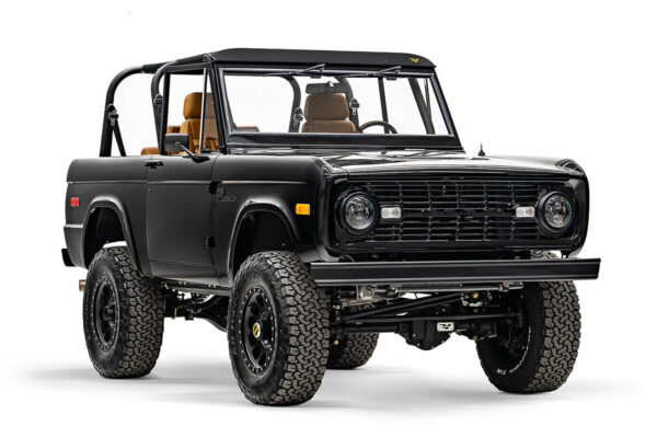 1971-Black-Velocity-Classic-Ford-Bronco-Passenger-side-front