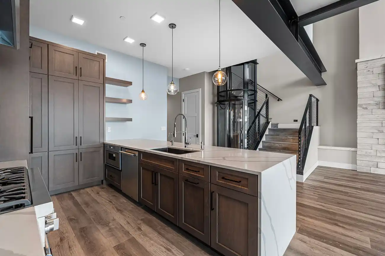 Seasons at Sandpoint Building 8 kitchen