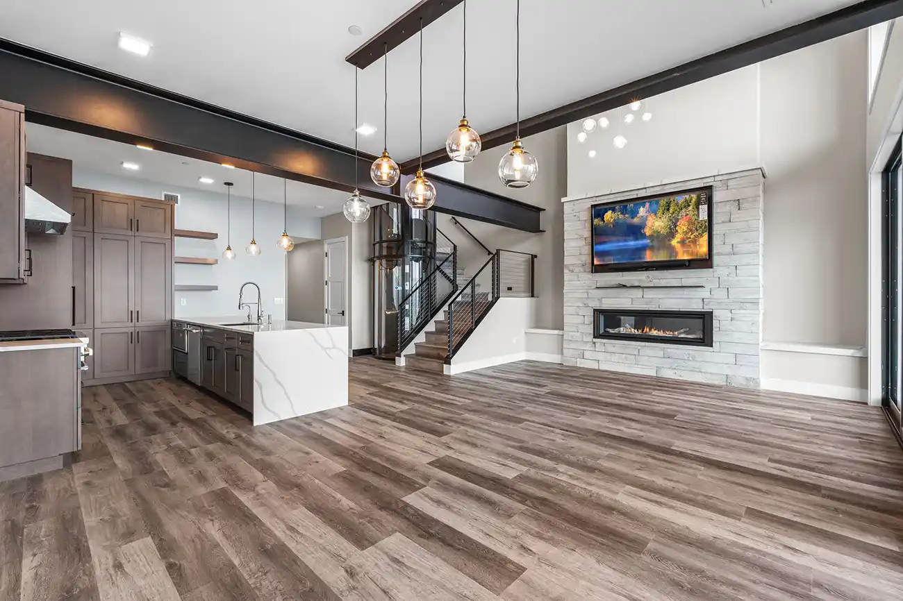 Seasons at Sandpoint Building 8 great room