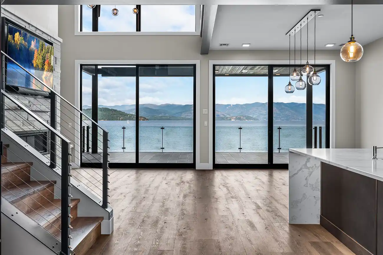 Seasons at Sandpoint Building 8 lake views