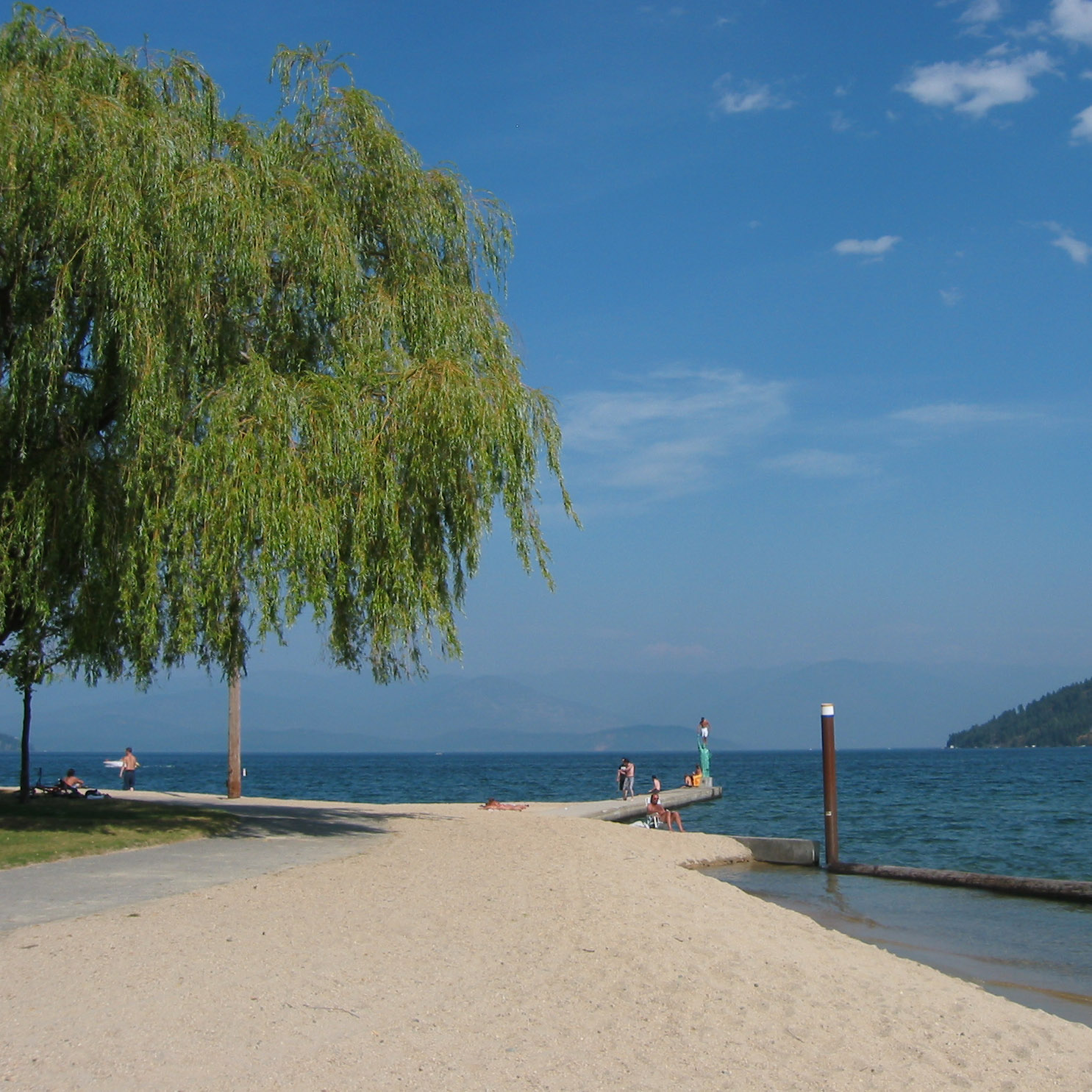 Best Beach in Sandpoint ID