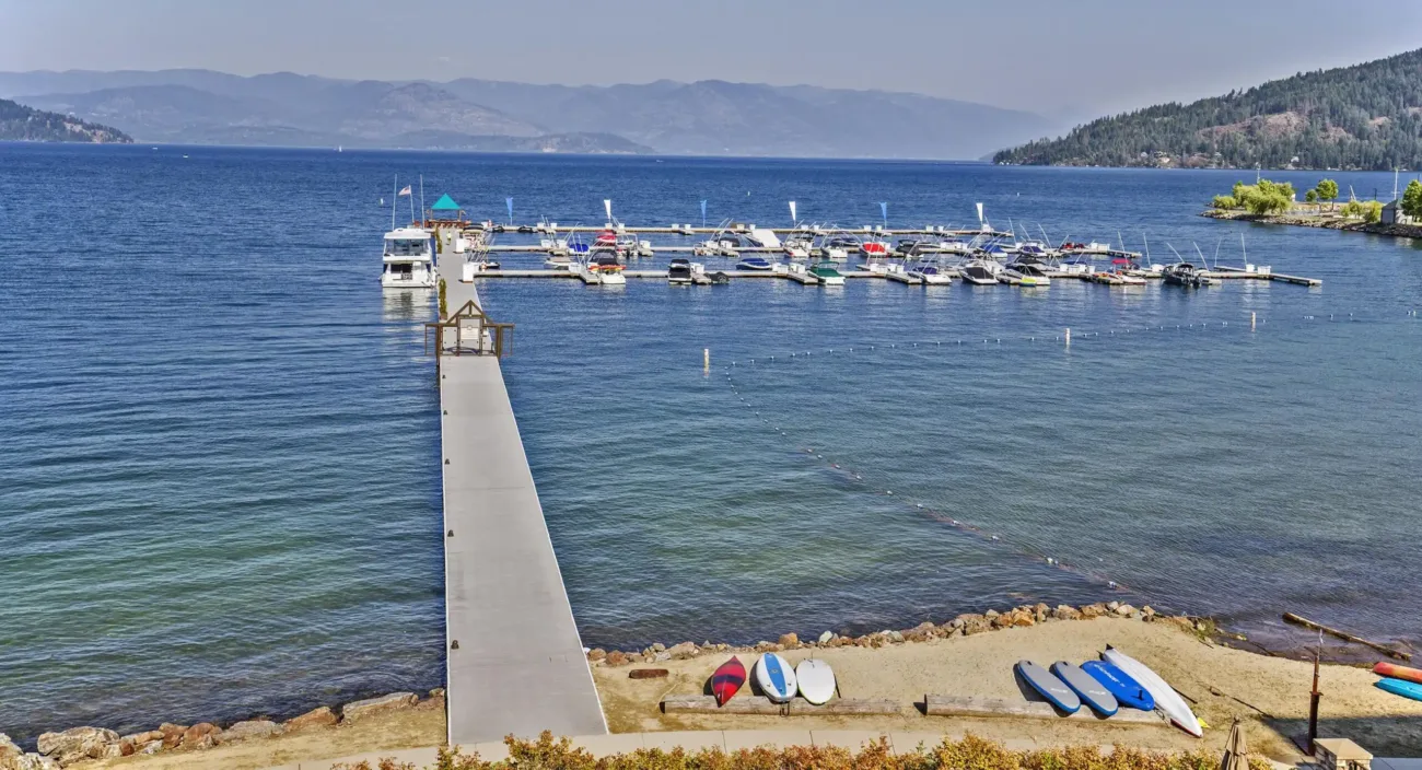 marina-sandpoint Sandpoint Seasons Private Marina