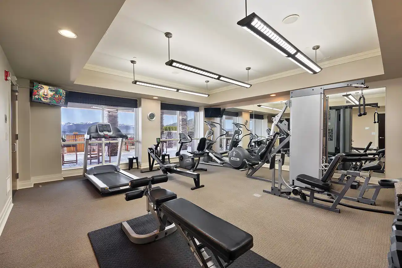 fitness center at seasons